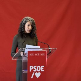 La consejera del PSOE, Ariagona González.