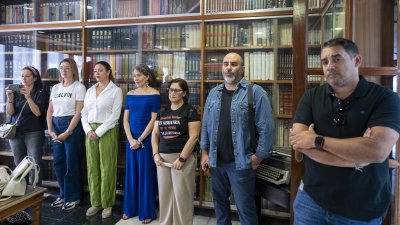 Rueda de prensa de la plataforma por el Hospital Insular 