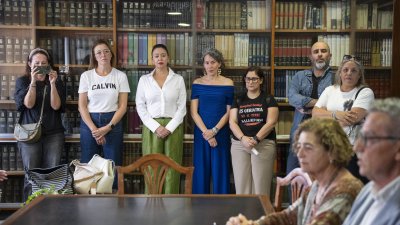 Rueda de prensa de la plataforma por el Hospital Insular 