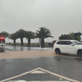 Lluvia en San Bartolomé, Lanzarote