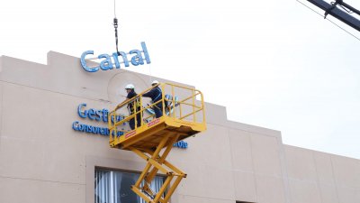 Retirada del logotipo de Canal Gestión