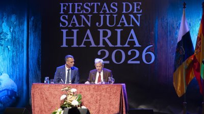 Pregón de las Fiestas de San Juan de Haría. Fotos: Juan Mateos.