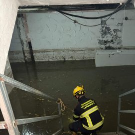 Intervención bomberos voluntarios de Lanzarote.