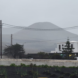 Lluvia en Lanzarote