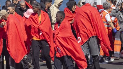 Llegada de migrantes a Arrecife, 14 de junio 2026 (Fostos: Juan Mateos)