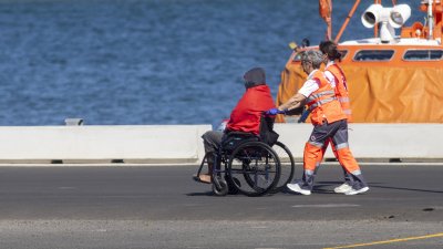 Llegada de migrantes a Arrecife, 14 de junio 2026 (Fostos: Juan Mateos)