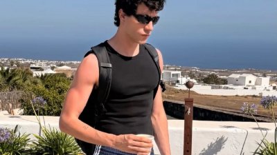 Javier Calvo de vacaciones en Lanzarote.