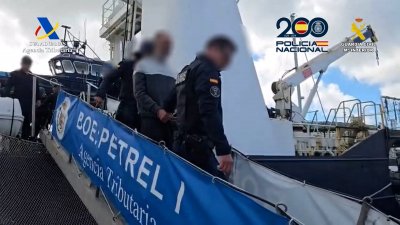 Interceptado un velero con 500 kilos de cocaína en aguas del Atlántico norte
