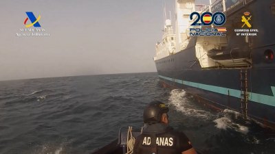 Interceptado un velero con 500 kilos de cocaína en aguas del Atlántico norte