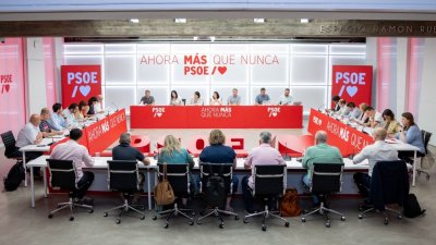 Reunión con las y los Secretarios de Organización territoriales del PSOE