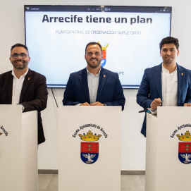 Presentación del Plan General Supletorio de Arrecife