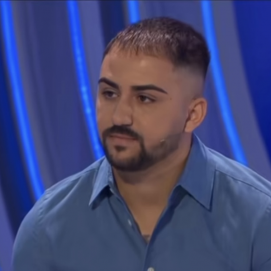 Yonay Alonso en el programa de Telecinco