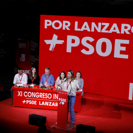 María Dolores Corujo, secretaria general del PSOE de Lanzarote y diputada en el Congreso