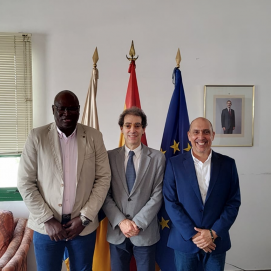 Recibimiento del Cónsul de Colombia en Canarias