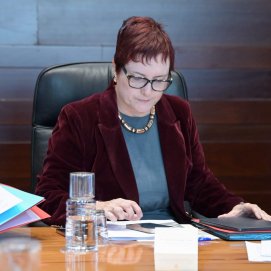 Candelaria Delgado, consejera de Bienestar Social, Igualdad, Juventud, Infancia y Familias del Gobierno de Canarias.