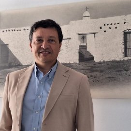 El decano del Colegio de Arquitectos de Lanzarote, Alberto Lasso. Arquitectura.