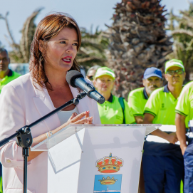 Olivia Duque, alcaldesa de Teguise