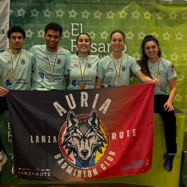 Liga Nacional de Clubes. Auria Bádminton Club