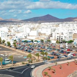 Imagen aérea de Arrecife. Alquiler.
