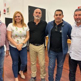 Miembros de NC  en Playa Honda