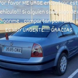 Coche desaparecido