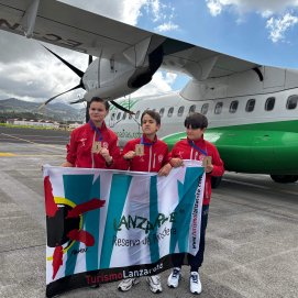 Deportistas del club Poliarrecife