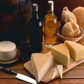 Vino y queso de Canarias