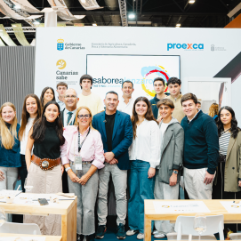 Encuentro con jóvenes universitarios en el Salón Gourmets de Madrid