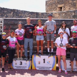 Nico Ward y Sheila Jordán brillan en el estreno del Magma Yaiza - Lanzarote Triatlón