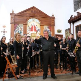 La Unión Musical de Lanzarote emociona con su Concierto de Música Sacra en San Ginés