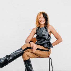 Nassima, creadora de la marca de moda Zayhan