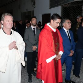 Procesión del Santo Entierro en Viernes Santo.