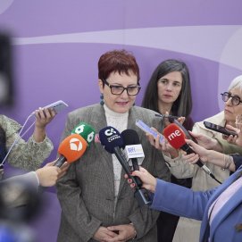 La consejera de Bienestar Social, Igualdad, Juventud, Infancia y Familias, Candelaria Delgado.
