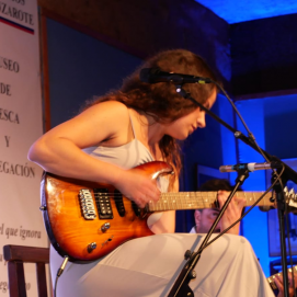 La cantante Julia Rodríguez