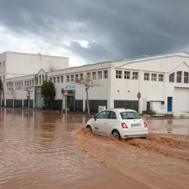 Inundaciones del pasado 12 de abril en Arrecife. Fotos: Juan Mateos.
