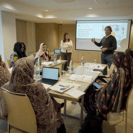 Parte de la mentoría para acelerar la creación de empresas en Mauritania. Emprendimiento.