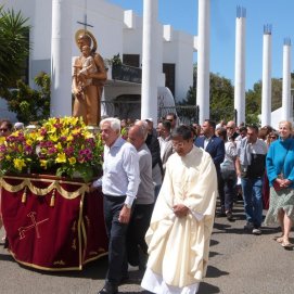Misa y procesión de Titerroy