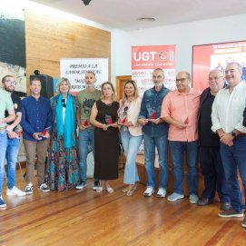 UGT Lanzarote reconoce la labor sindical con la XI edición de los Premios Miguel Barrios