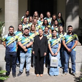 Astrid Pérez recibe al CB Zonzamas de Lanzarote tras su ascenso a la Liga Guerreras