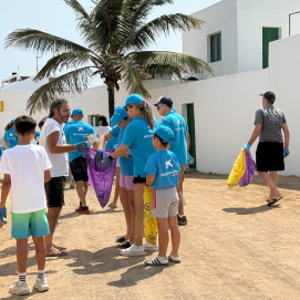 Limpieza de La Graciosa