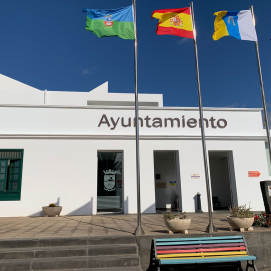 Fachada del Ayuntamiento de Tías