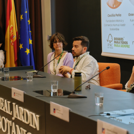 Oswaldo Machín en las jornadas en el evento IMAGINA - Jornada de Moda Sostenible Slow Fashion Next 2025