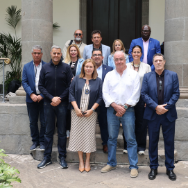 Visita del Consorcio de Seguridad y Emergencias a Tenerife