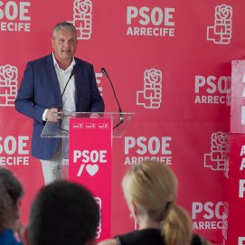 Alfredo Mendoza, portavoz del PSOE en Arrecife