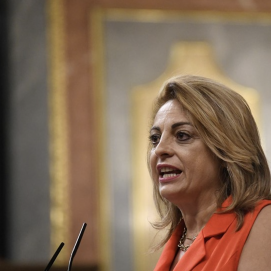 La portavoz de CC en el Congreso de los Diputados, Cristina Valido.