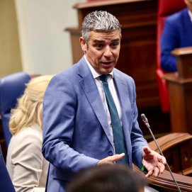 El consejero de Agricultura, Ganadería, Pesca y Soberanía Alimentaria, Narvay Quintero.