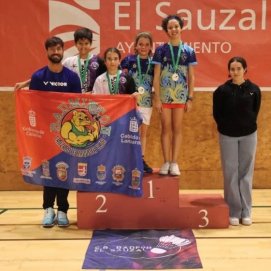 Lanzarote Raqueta Club obtiene seis medallas en el torneo TTR El Sauzal
