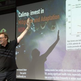 Gerd Leonhard, durante su intervención en Foro Global Sur 2025