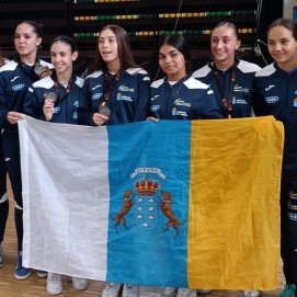 Plata para Graciela Müggler con Canarias en el Campeonato de España