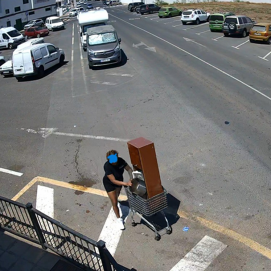 Secuencia de infracción captada por las cámaras en Arrecife